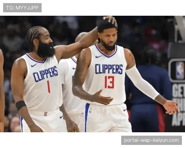 乔治与小卡联手打造快船 高效阵容正负值领先